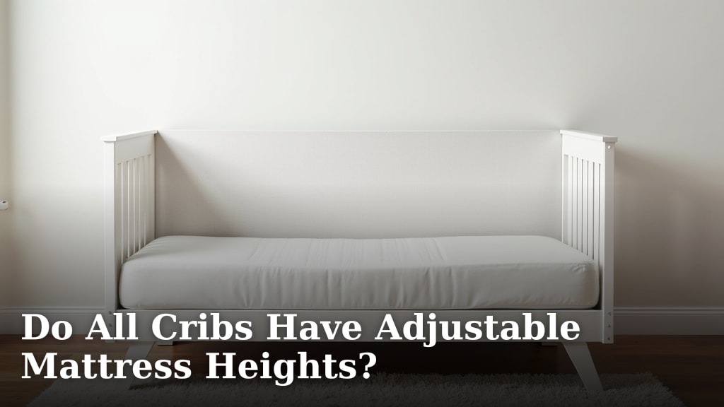 Do All Cribs Have Adjustable Mattress Heights?
