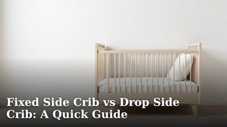 Fixed Side Crib vs Drop Side Crib: A Quick Guide