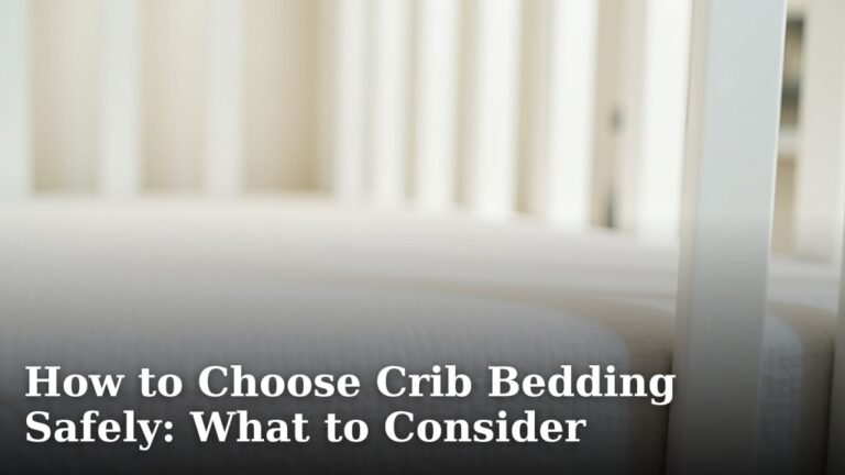 How to Choose Crib Bedding Safely: What to Consider