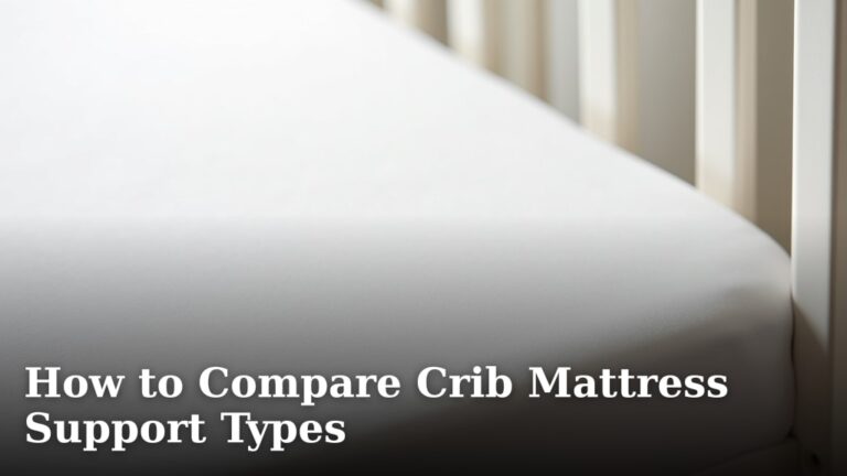 How to Compare Crib Mattress Support Types