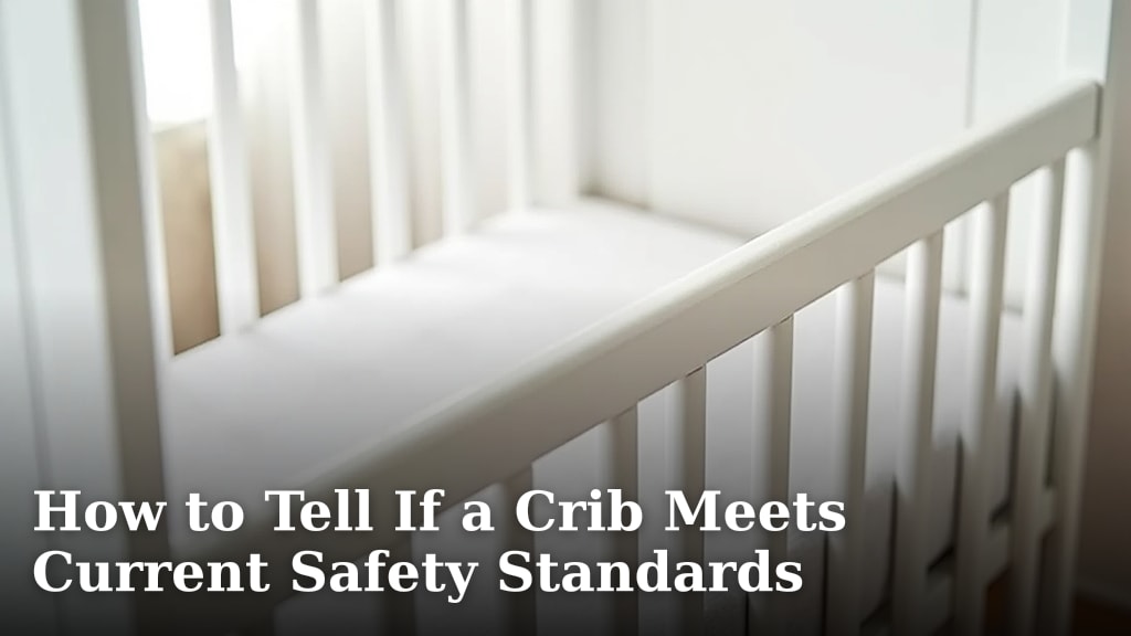 How to Tell If a Crib Meets Current Safety Standards