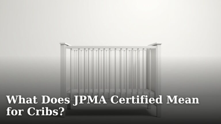 What Does JPMA Certified Mean for Cribs?