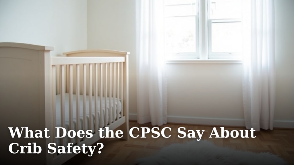 What Does the CPSC Say About Crib Safety?