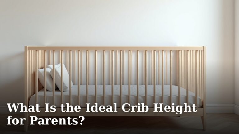 What Is the Ideal Crib Height for Parents?