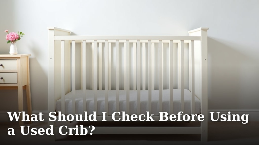 What Should I Check Before Using a Used Crib?